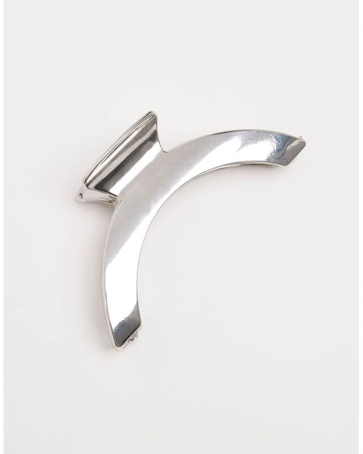 ASOS Brown Abstract Metal Claw