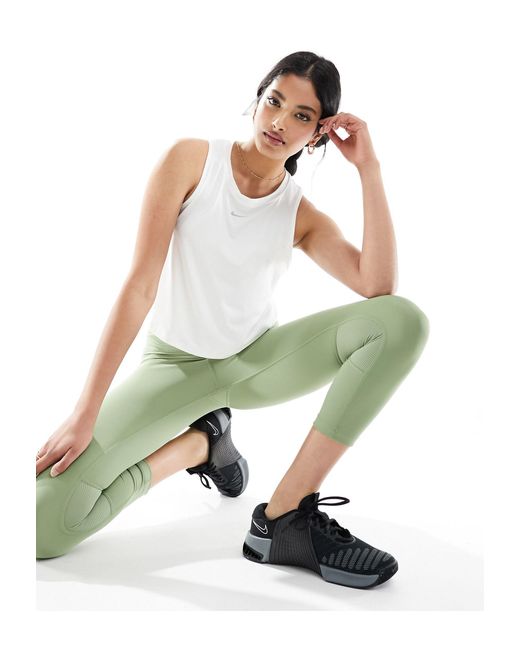 Nike Green Nike Dri-fit Tank Top