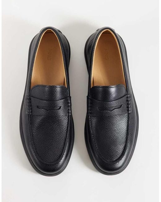 Mango Blue Loafer for men