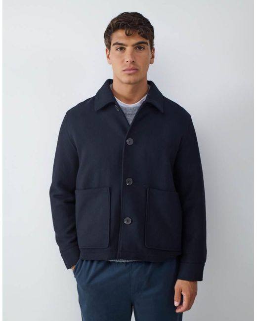 Balmohk Blue Jacket for men