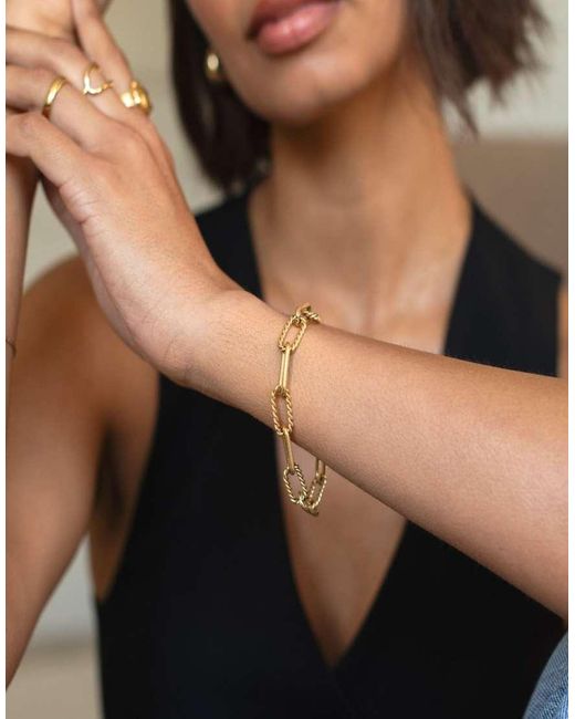D.Louise Metallic D.Louise Waterproof Statement Rope Bracelet