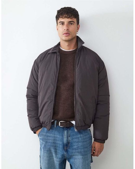Balmohk Blue Puffer Jacket for men