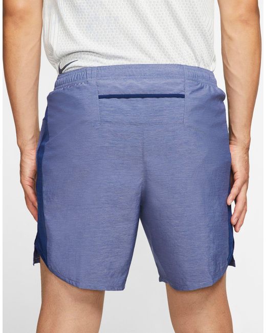 Nike – challenger – e 7-zoll-shorts in Blue für Herren