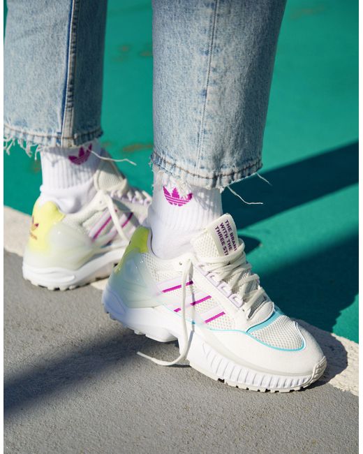 adidas Originals Rubber Zx Wavian Trainers - Lyst