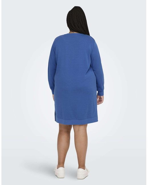 ONLY Blue – sweatshirtkleid