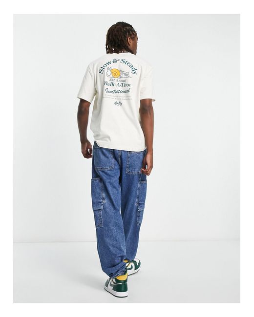 Coney Island Picnic – walk-a-thon – t-shirt in Blue für Herren