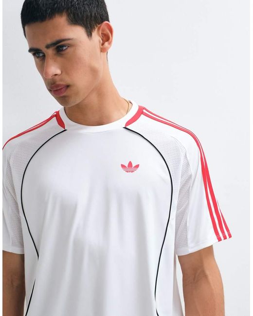 Adidas Originals White Teamgeist T-Shirt for men