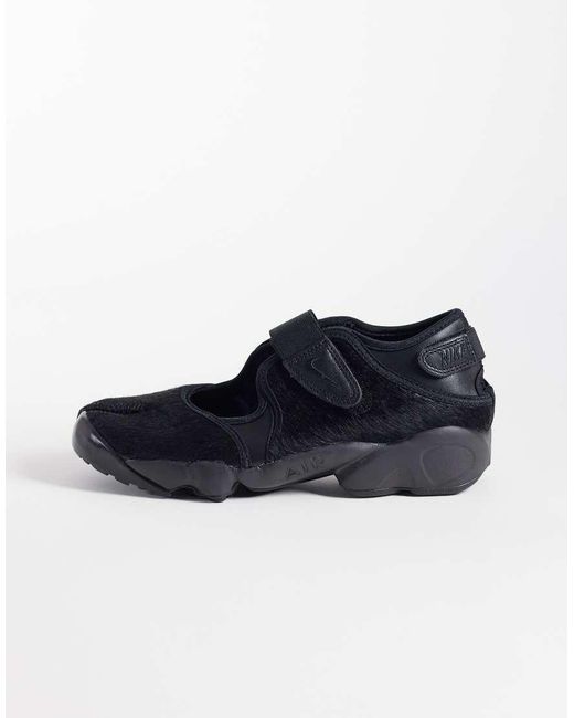 Nike Blue Air Rift Trainers Pony Hair
