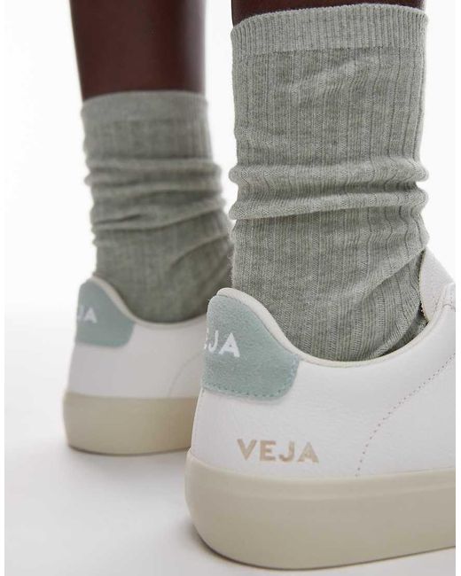 Veja White Campo Sneakers