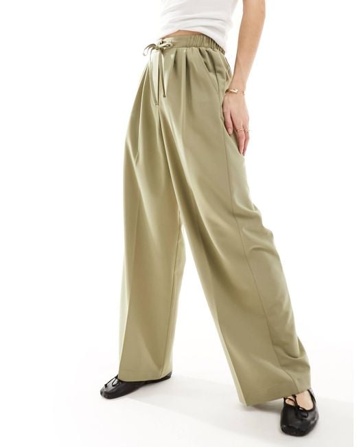 ASOS Multicolor Tailored Pull On Pants