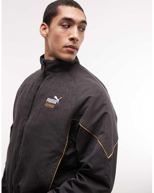 PUMA Gray King Short Lined Jacket for men