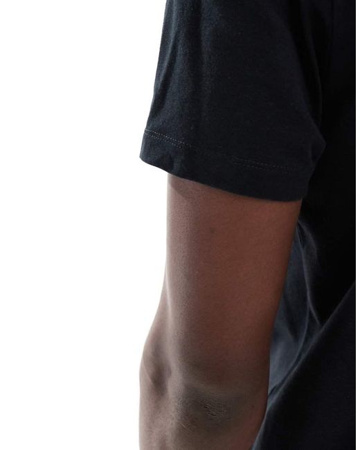 ASOS Black Essentials Regular Fit T-Shirt for men
