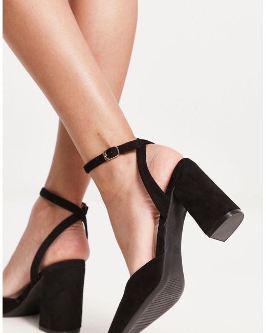 Neima - chaussures à talon carré Raid en coloris Black