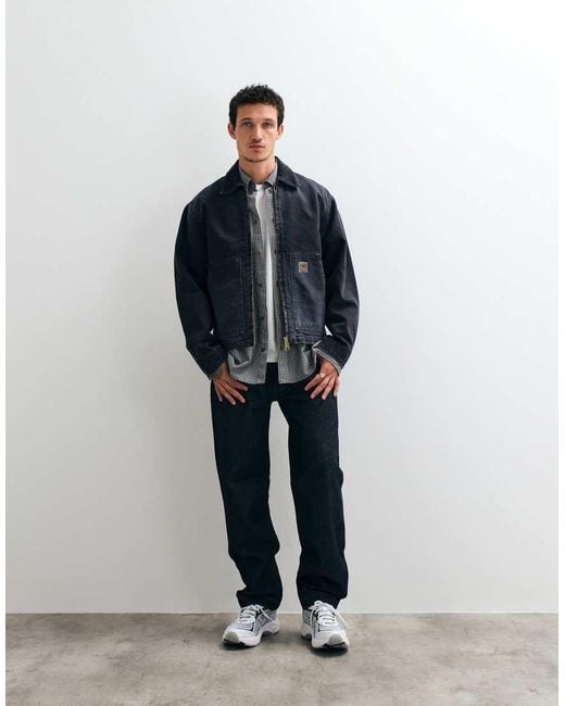 Carhartt Blue Og Arcan Jacket for men