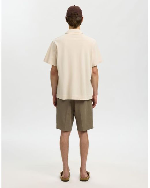 SELECTED Natural Overshirt for men