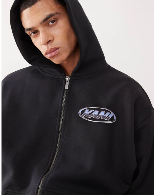 Karlkani – signature – kapuzenjacke in Black für Herren