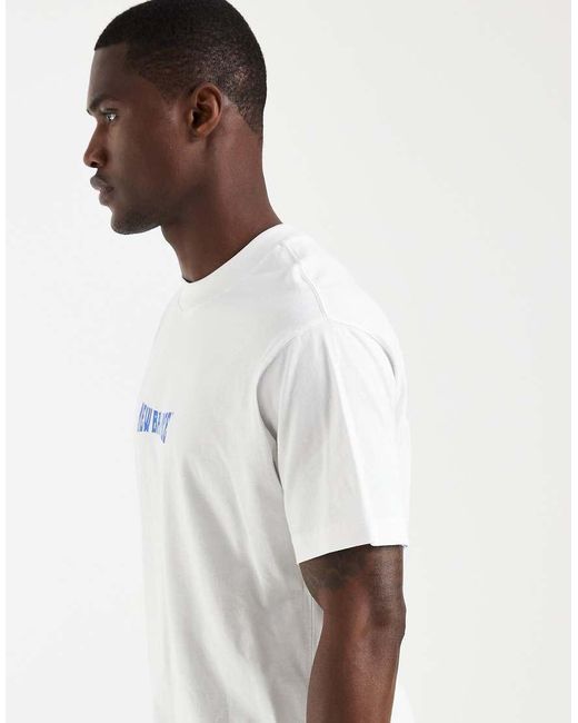 New Balance Blue Wavey T-shirt for men