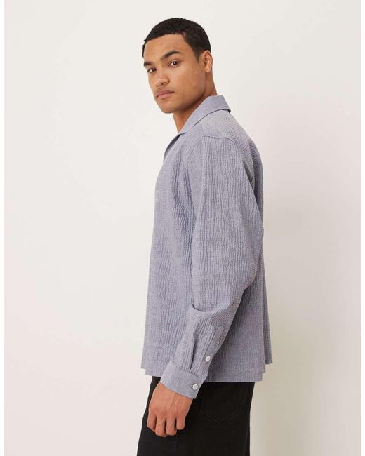 Camicia Oversize di ASOS in Gray da Uomo