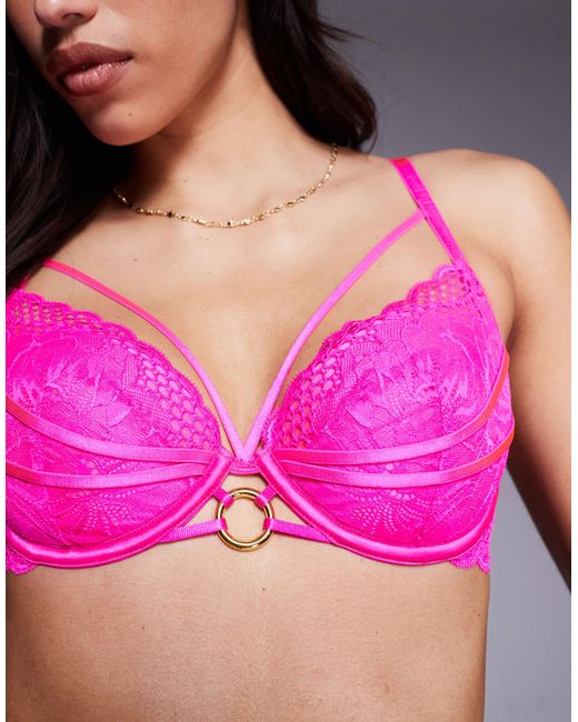 Ann Summers Pink – compelling – wattierter bh