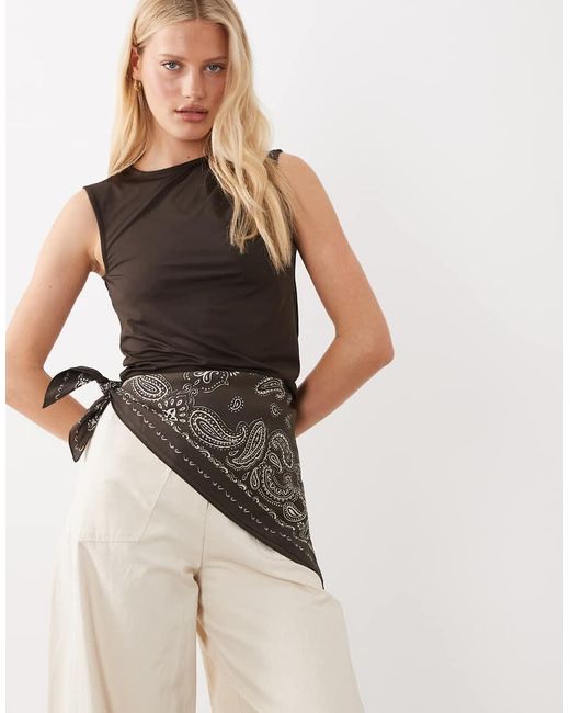Mango Brown Scarf