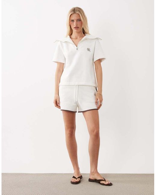 Polo Bianca di 4th & Reckless in White