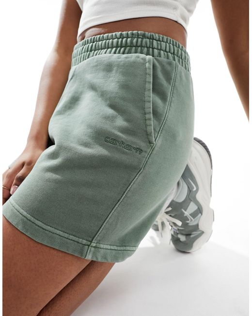 Carhartt Green Duster Sweat Shorts