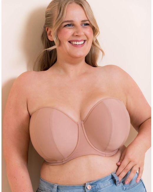Curvy Kate Blue Luxe Strapless Multiway Fuller Bust Bra