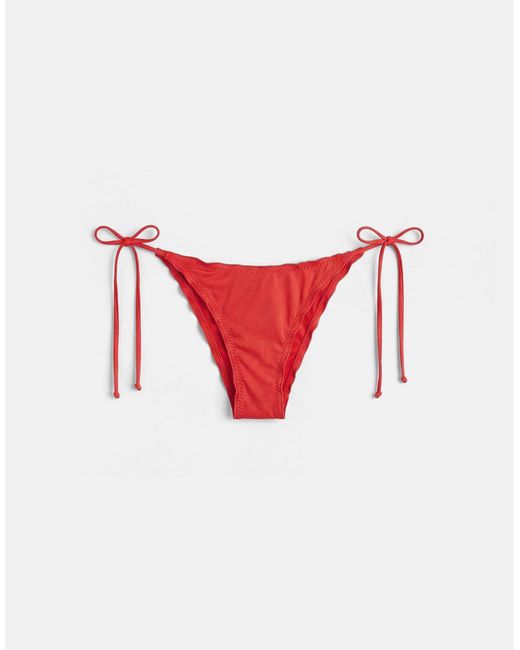 Bas Pull&Bear en coloris Red