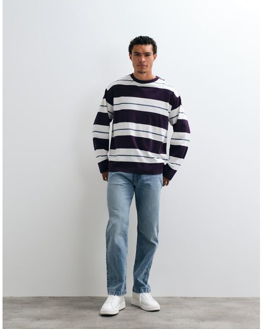 ARKET Blue Oversized Long Sleeve T-shirt for men