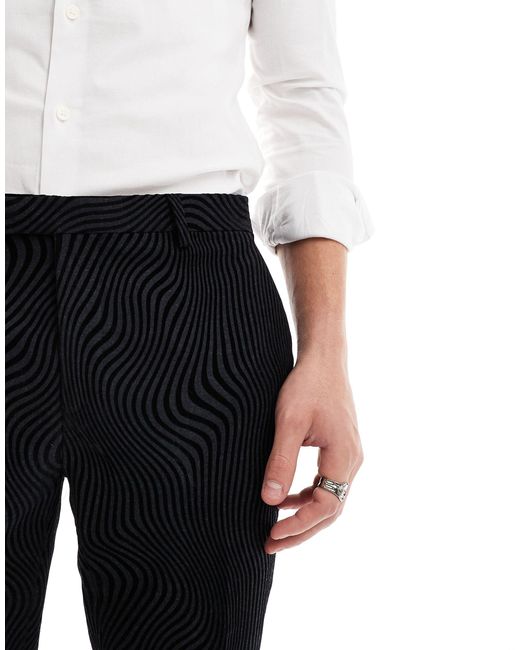 Twisted Tailor – torrace – anzughose in Black für Herren