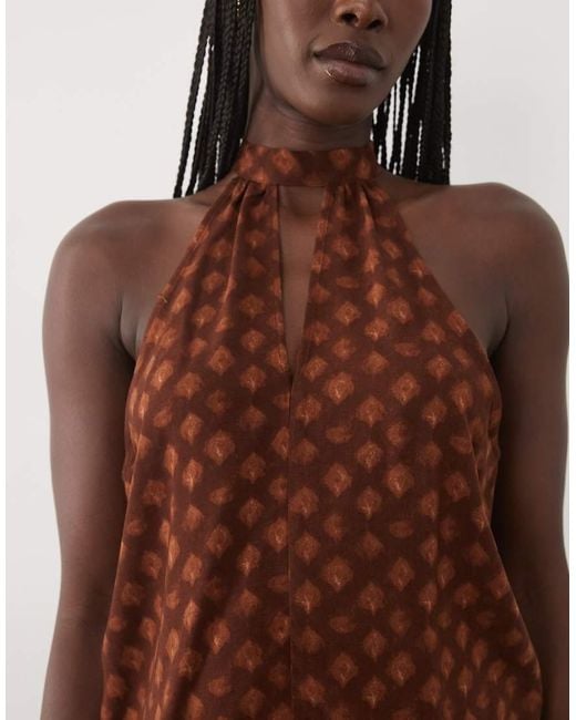 Mango Blue Teen Halterneck Top