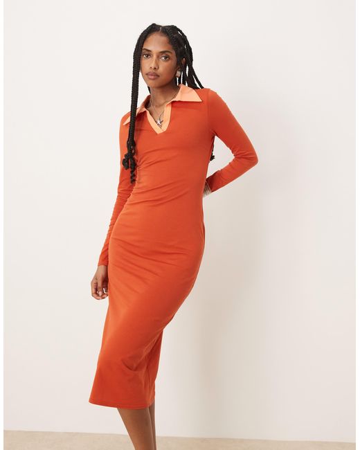 Isabelle Pennington Edmead Red Isabelle Pennington-edmead Savannah Midaxi Dress