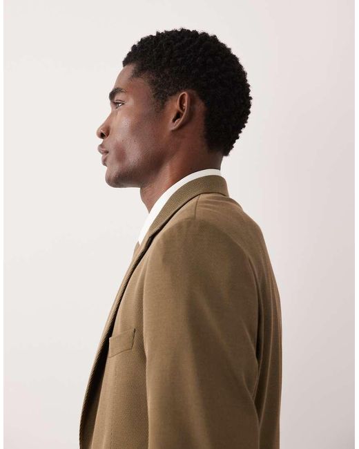 ASOS Natural Skinny Suit Jacket for men