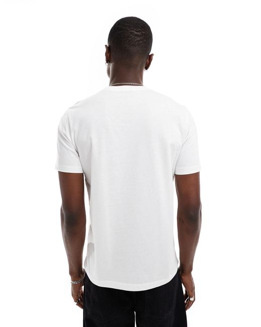 PS by Paul Smith White T-shirt With Skull Print for men