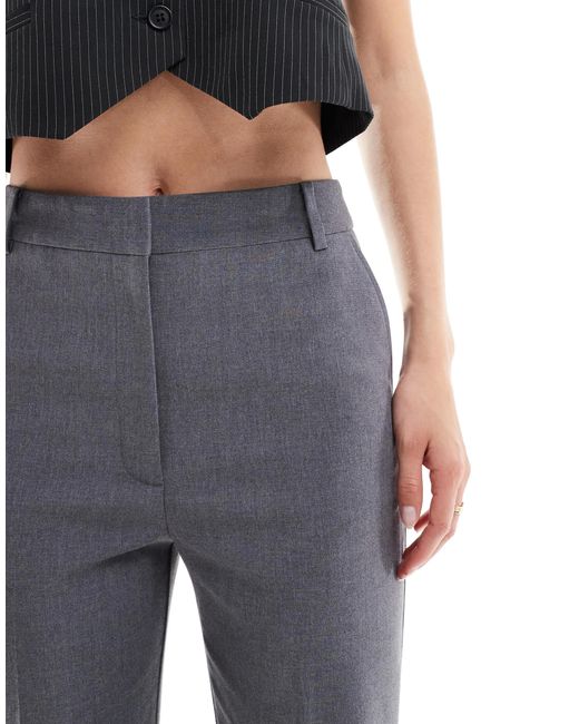 ASOS Blue Asos Design Tall Tailored Slim Straight Trousers