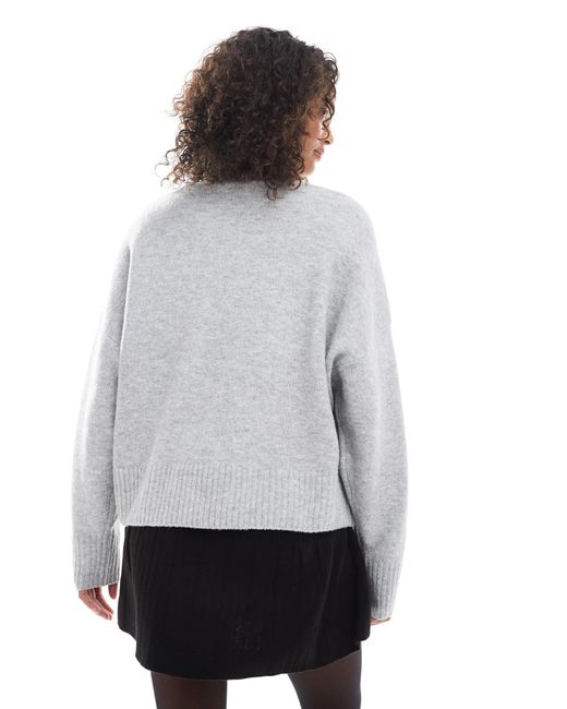 Vero Moda Gray – weicher pullover