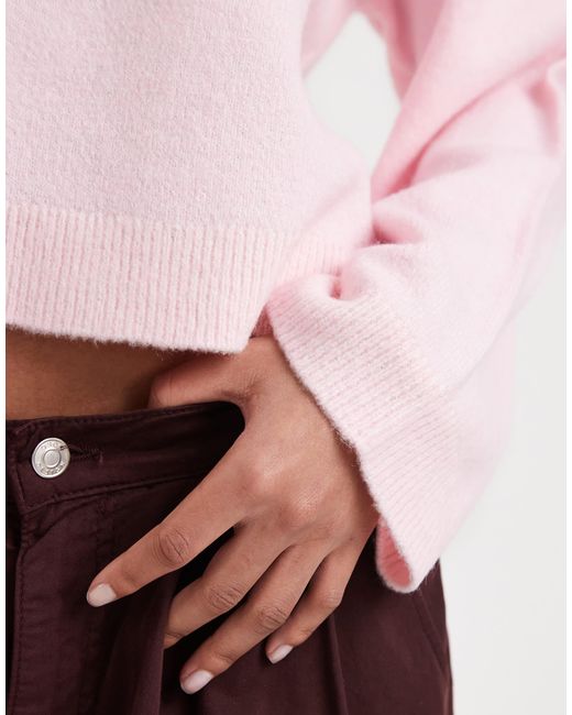 ONLY Pink – kastiger pullover