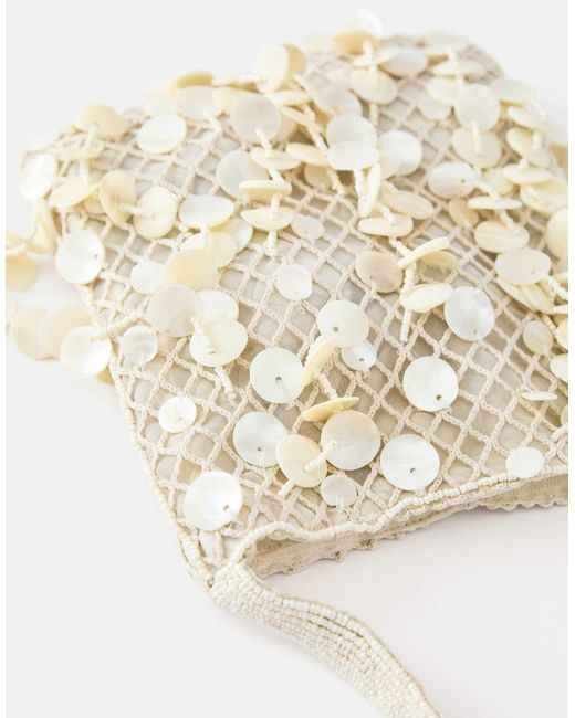 Pull&Bear Natural – schultertasche