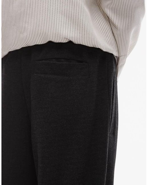 Topman White baggy Textured joggers for men