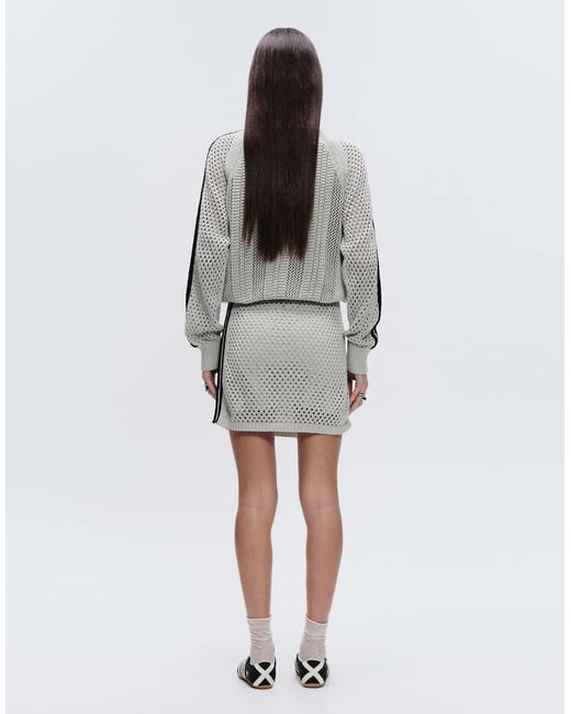 adidas Originals x ASOS Gray Regular Fit Knit Mini Skirt