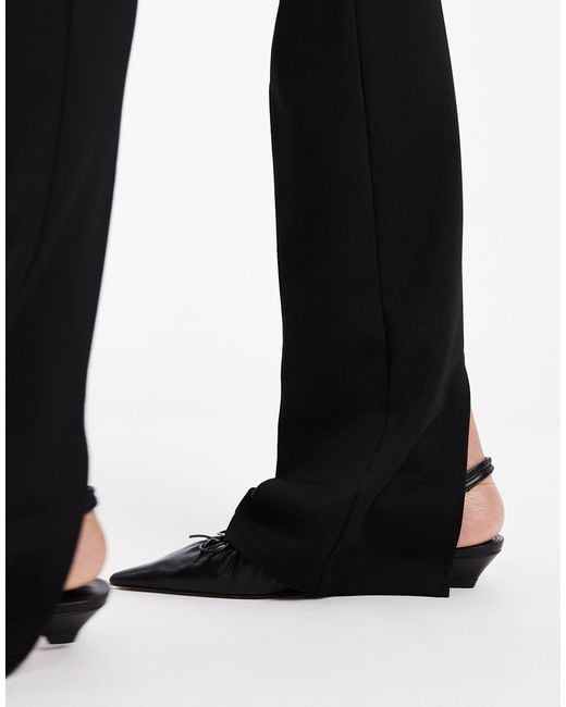 ASOS White Asos design tall – elegante hose aus ponte