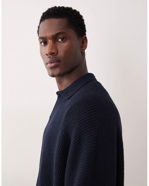 ASOS – strickpullover in Blue für Herren