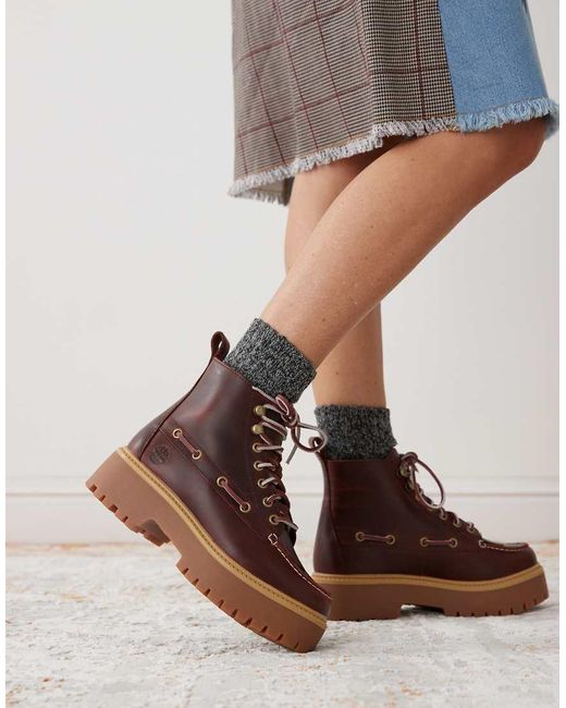Timberland Stone Street in het Red