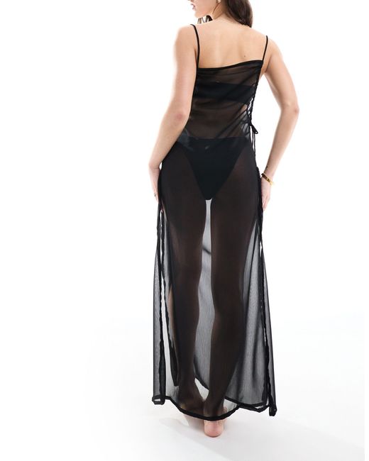 Sarah - robe longue ASOS en coloris Black