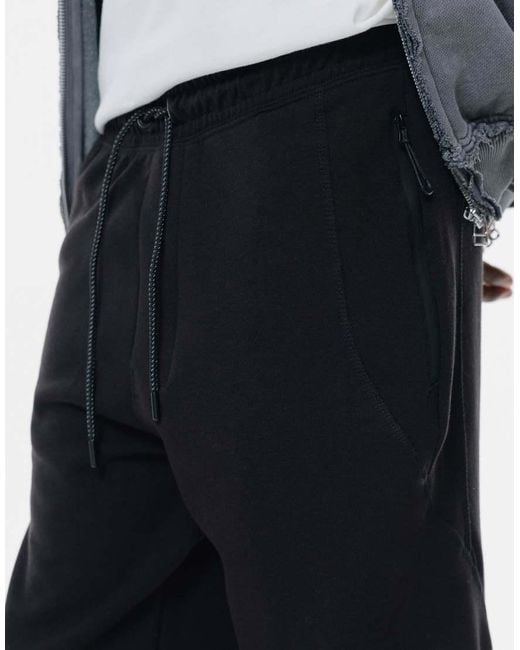Pull&Bear Blue Tracksuit jogger Trousers for men