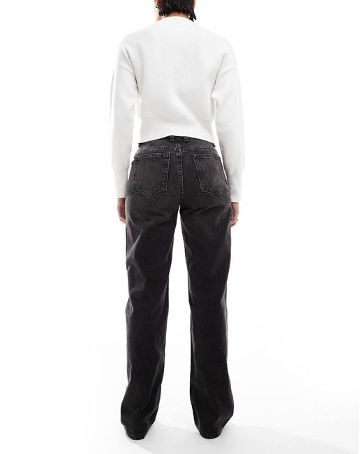 ASOS Black Asos Design Tall Low Rise baggy Jeans