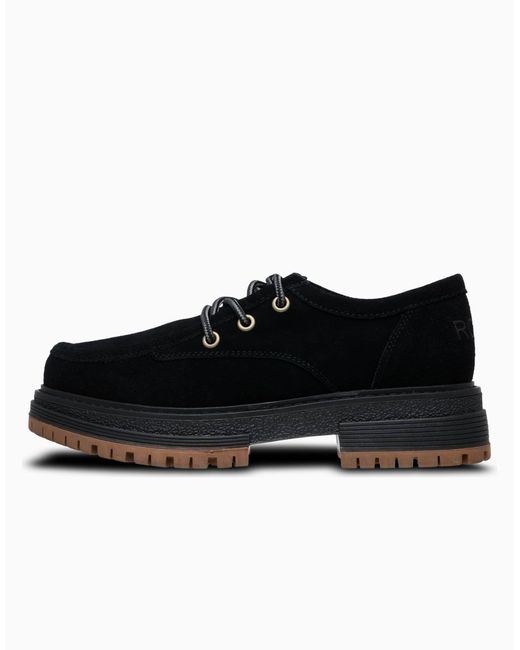 Roxy Black – work it – sneaker aus leder