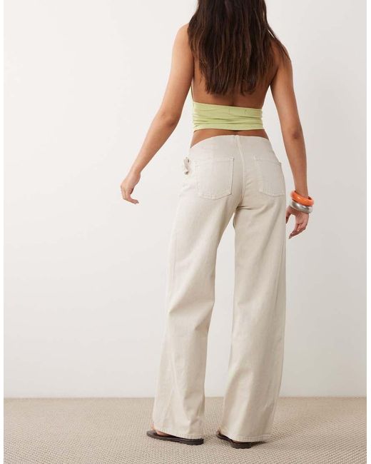 Mango Natural Teen Straight Jean With Buckles