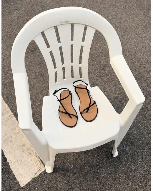 NA-KD Natural Strappy Sandals