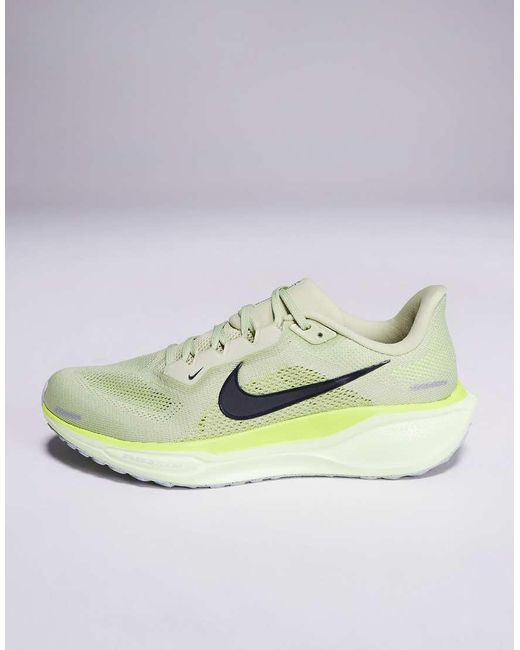 Nike Green Air Zoom Pegasus 41 Trainers for men